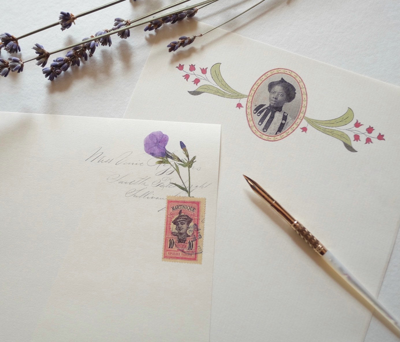 Naomi - Victorian Letter Set – Everthine Antiques & Stationery