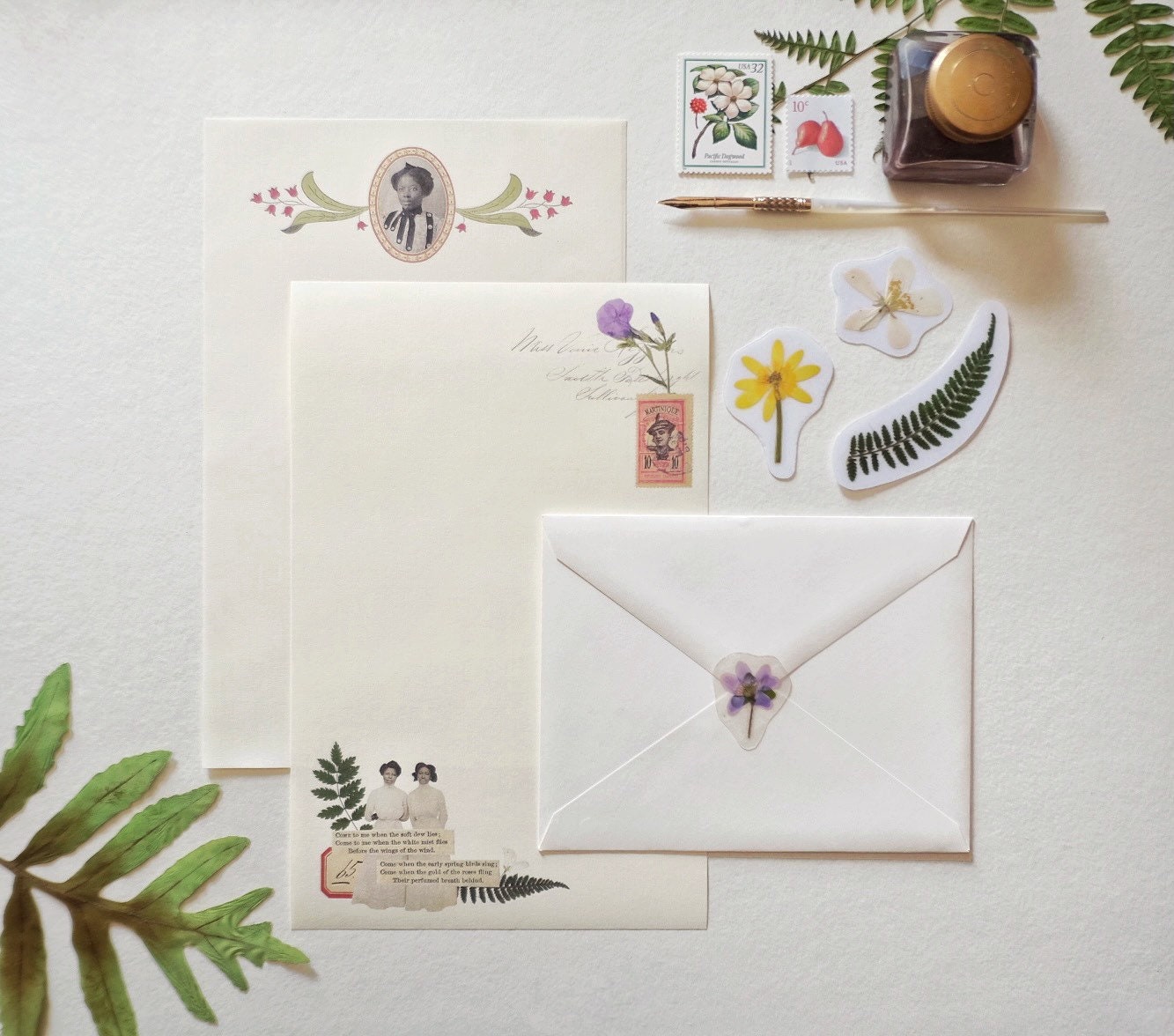 Naomi - Victorian Letter Set – Everthine Antiques & Stationery